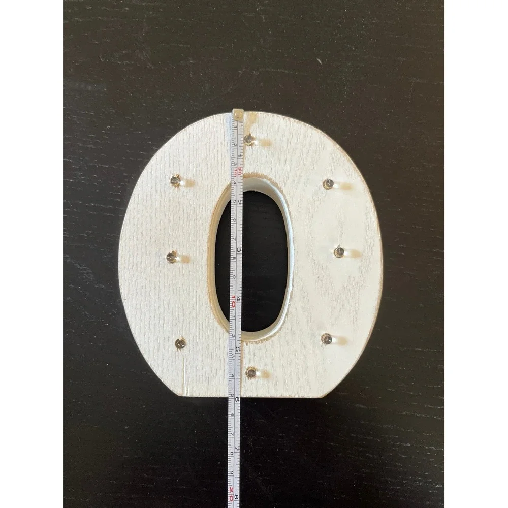 Light Up Wooden Letter 